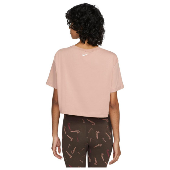 Nike Γυναικεία κοντομάνικη μπλούζα crop